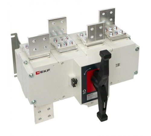 Рубильник-выключатель 2000A 4P c рукояткой управления для прямой установки PowerSwitch psds-2000-4EKF