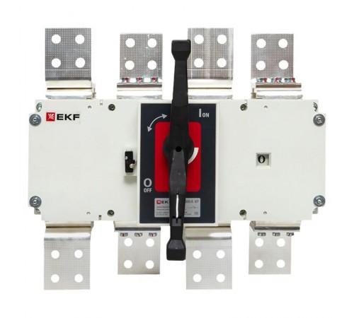 Рубильник-выключатель 2000A 4P c рукояткой управления для прямой установки PowerSwitch psds-2000-4EKF