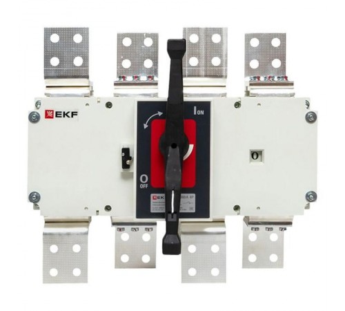 Рубильник-выключатель 2000A 4P c рукояткой управления для прямой установки PowerSwitch psds-2000-4EKF