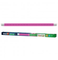 Лампа светодиодная LED-T8-9W/SPSB/G13/CL PLP30WH LED для растений. "T8", прозр. Спектр для рассады и цветения  UL-00006697  Uniel