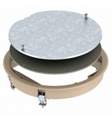 Лючок ревизионный ZESR4 (люк напольный съемный, полиамид, бежевый)  7406780  OBO Bettermann