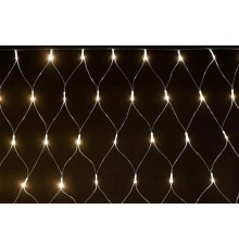 Гирлянда светодиодная сеть 1,5х1,5 160WW IP44/20 прозрачный шнур 230В контр. 8 режимов  LGDB410-1-160-L1-T-S-44  IEK