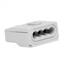 Клеммная колодка безвинтовая 3х1,5-2,5 мм.кв.  B273/3  DKC