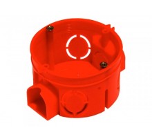 Коробка установочная 68х42 с саморезами с переходником  КУ1101  HEGEL