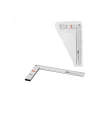 Угольник столярный 300 мм алюминиевый, усиленный, облегченная рукоятка, "Рубин"  SQ1018-0512  TDM