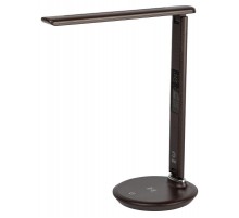 Настольный светильник NLED-505-10W-BR светодиодный коричневый  Б0057201  ЭРА
