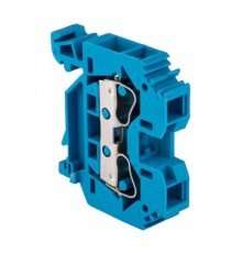 Колодка клеммная самозажимная JXB-S-10 57А синяя EKF PROxima  plc-jxb-s-10b  EKF