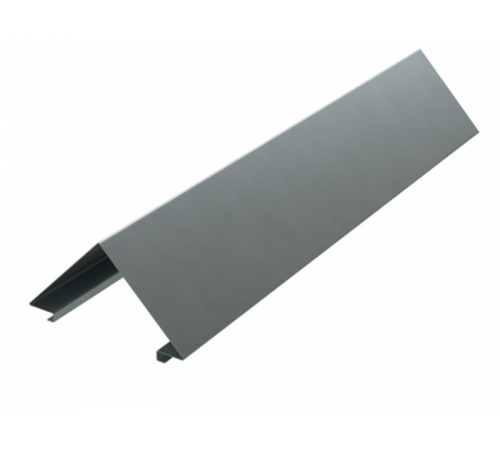 Крышка двускатная 700, L 1,5 м, цинк-ламель  UKS327ZL  DKC