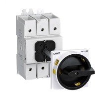 Выключатель-разъединитель NF2-25/3DOBR выносная черная рукоятка с замком упр. для установ. на дверь (R)  324115  CHINT