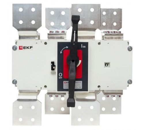 Рубильник-выключатель 2500A 4P c рукояткой управления для прямой установки PowerSwitch  psds-2500-4  EKF