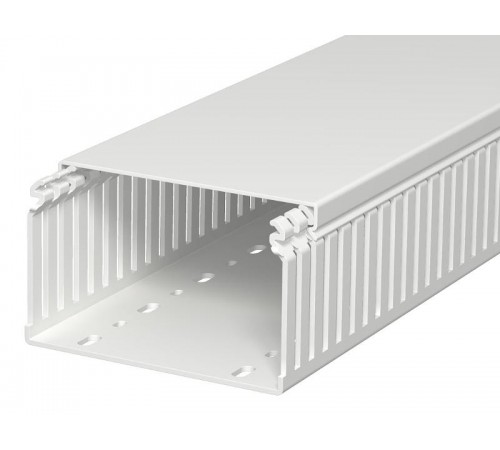 Распределительный кабельный канал LKVH N 75x125x2000 мм (светло-серый) (LKVH N 75125)  6178566  OBO Bettermann