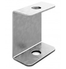 Кронштейн потолочный С-образный, толщ. 2,0 мм, Сендзимир цинк, 052901  КППЛС-2,0-СЦ   Ostec