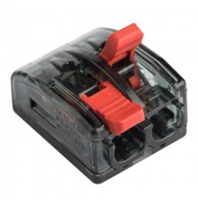 Клемма СМК 221-412 2 отверстия 0.2-4.0 мм2 (4шт.) EKF PROxima  plc-smk-221-412r  EKF