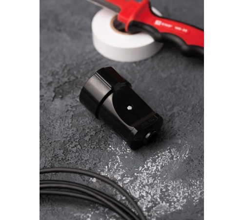 Гнездо штепсельное с/з черн. 16А 250В EKF PROxima  ASG16-30  EKF