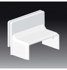 Переходник КК LV 40X15 на коробку LK 80X28... 8719 Z (HB) (Цвет Белый)  8719 Z_HB  Kopos