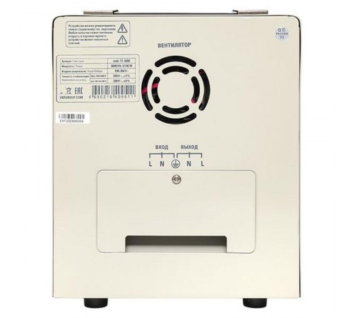 Стабилизатор напряжения электронный напольного исполнения TITAN -ТF-3000  stab-TF-3000 EKF