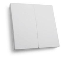 Выключатель дистанционного управления 230V 500W двухклавишный, TM82, белый  41129  FERON