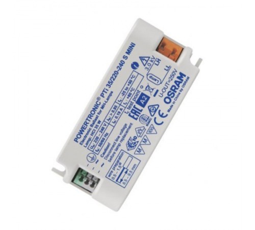 ЭПРА 39Вт PTI 35/220-240 S MINI VS20 PTI 35/220-240 S MINI VS20  4008321955906  Osram