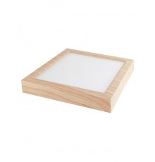 Светильник накладной светодиодный квадрат "Даунлайт" СПО (сосна) 18 Вт 225*225*32 мм 4000К   SQ0329-0448  TDM