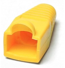 Колпачок изолирующий BOOT-YL-10 для разъемов RJ-45, желтый (10 шт.)  251959  Hyperline