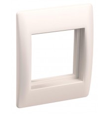 Рамка и супорт для кабель-каналов Праймер универсал на 2 модуля  CKK-40D-RU2-K01  IEK