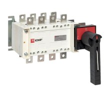 Рубильник-переключатель 160A 4P c рукояткой управления для прямой установки PowerSwitch  pscs-160-4  EKF