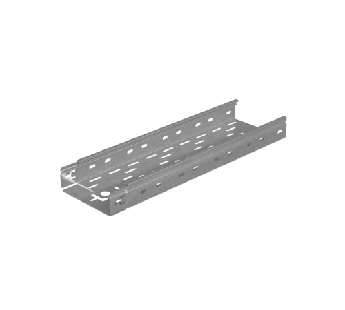 Лоток перф. 50х150х1,2 L6000 мм "Быстрый монтаж ПЛЮС" HD  LPplus50-150-1.2-6000 HD  КМ - профиль