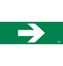 Этикетка самоклеящаяся 280х100мм "Направляющая стрелка"  LPC10-1-28-10-STR  IEK