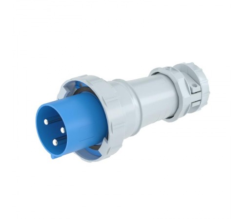 Вилка кабельная IP67 63A 2P+E 230V  DIS2186333  DKC