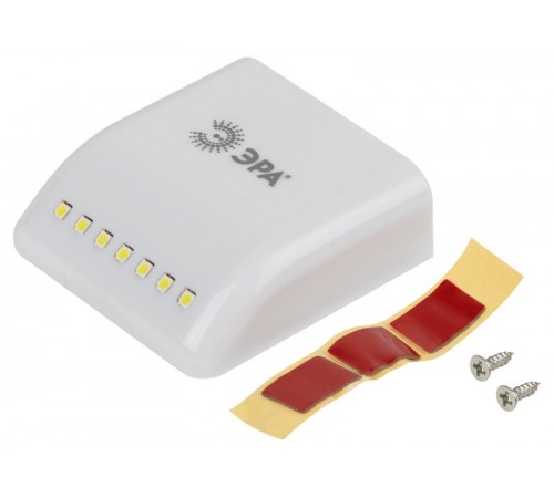 Светильник пушлайт (подсветка)  SB-404 универсальная в шкаф [7SMD LED, сенсор, 2xAAA, бл.]  Б0042658  ЭРА