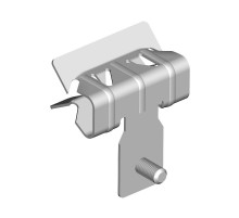 Зажим балочный 2-7 мм с винтом М6х9   PR08.5817  Промрукав