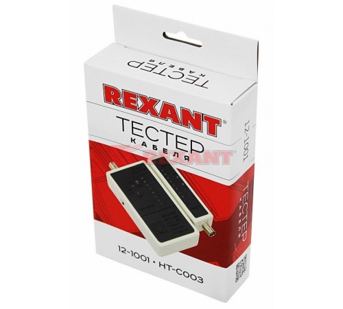 Тестер кабеля RJ-45 + BNC 5248  12-1001  REXANT