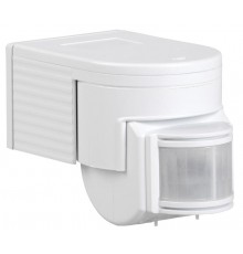 Датчик движения ДД 012 белый, макс. нагрузка 1100Вт, угол обзора 180град., дальность 12м, IP44,  LDD10-012-1100-001  IEK