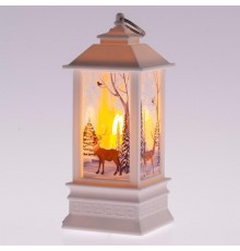 Новогодний декоративный светильник Сказочный лес  EGNDS-05   теплый белый, диодов , h 20 см, 3*ААА, IP20  Б0051938  ЭРА