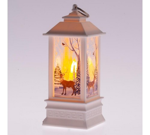 Новогодний декоративный светильник Сказочный лес  EGNDS-05   теплый белый, диодов , h 20 см, 3*ААА, IP20  Б0051938  ЭРА