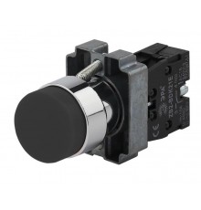 Кнопка управления LAY5-BL21 без подсветки черная 1з (20/200/5000)  Б0045670  ЭРА
