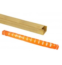 Кабель-канал 25х25 желтая сосна 3D (50м)  SQ0402-0606  TDM