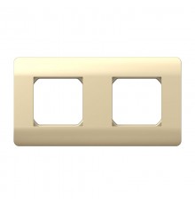 Рамка 2-ая, универсальная, шампань(NEW3-E)  431434  CHINT