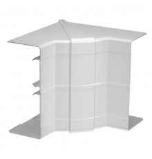 Внутренний угол кабельного канала Rapid 45-2 регулируемый 53x130 мм (ПВХ,серый) (GK-IH53130LGR)  6113252  OBO Bettermann