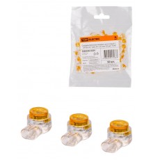 Соединительная клемма скотч-лок К-1, (d=0,4-0,7 мм), D=1,52 мм (50 шт)  SQ0520-0201  TDM