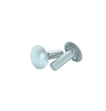 Болт с полукруглой головкой и квадратным подголовком М10х30 мм DIN 603 (упак. 30 шт)  BTG10-30  КМ - профиль