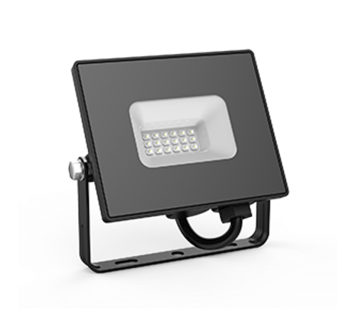 Прожектор светодиодный Elementary 10W 650lm зеленого свечения 175-265V IP65 черный LED 1/20  613100610  Gauss