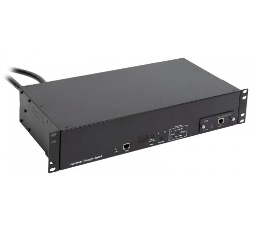 Переключатель авт. ATS 19" 2U 32А с разъемами  ATS-32-2U-1  ITK