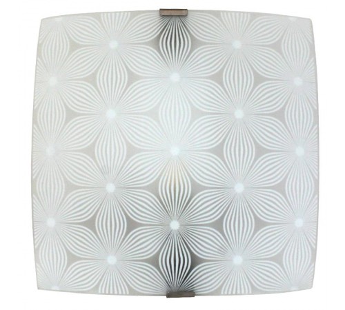 Светильник "Васильки" 300х300 НПБ 09-60-003 М83 матовый белый/кл.штамп металлик  1005209265  Элетех