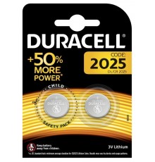 Батарейки Duracell DL/CR2025-2BL  Б0037272  Duracell
