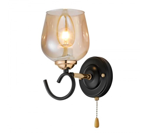 Бра светильник  Fernanda 9132-401 настенный 1 х Е27 40 Вт модерн с выключателем  Б0054846  Rivoli