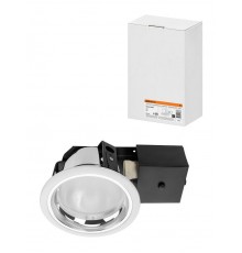 Светильник встраиваемый под лампу ЛВО 04 Downlight 2х20Вт КЛЛ Е27 IP20  SQ0342-0028  TDM