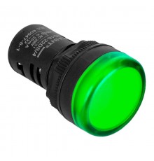 Индикатор ND16-22DS/4C зеленый, компактный, встр. конденсатор, IP65 АС110В (R)  828143  CHINT