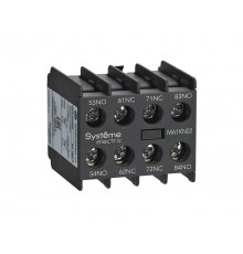 БЛОК ДОПОЛНИТЕЛЬНЫХ КОНТАКТОВ MA1KN 4НЗ  MA1KN04  Systeme Electric