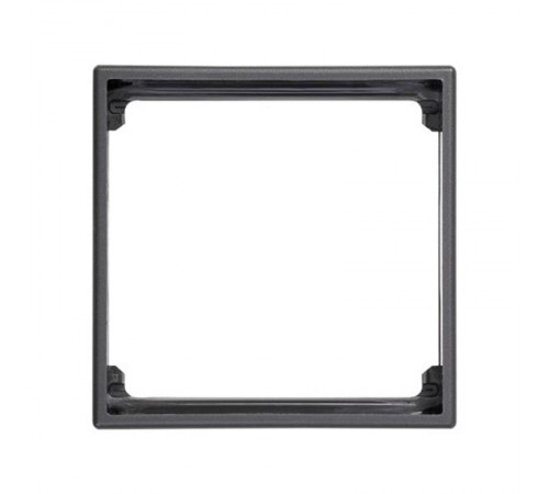 Simon CIMA 500 Адаптер для 1 модуля Simon 27, 50х50мм, 500CIMA, графит  50010088-038  Simon